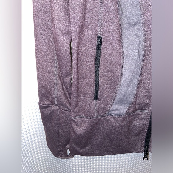 Women’s LULULEMON ATHLETICA heather plum and gray In stride Jacket size 6 - Picture 4 of 16